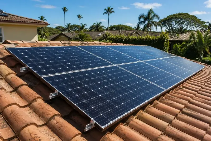 Installation de panneaux solaires à Sarrazac