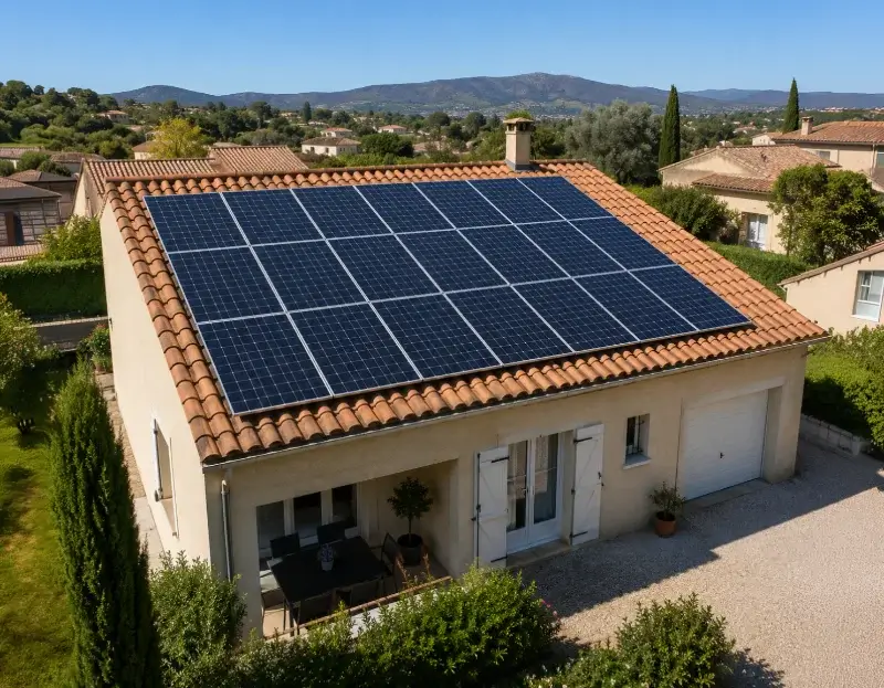 Prime à l'autoconsommation panneaux solaires Sarrazac — aide financière de l'État